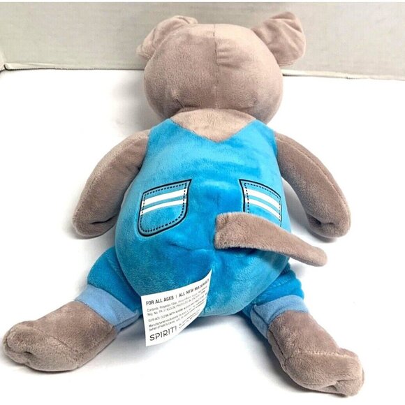 Kohls Cares Plush If You Give A Mouse A Cookie Blue Overalls 12 in Stuffed Toy D - Picture 3 of 4